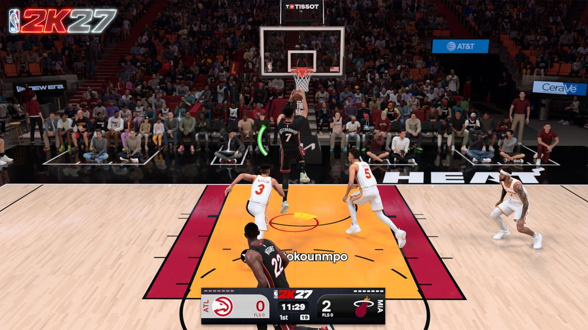 NBA 2K27 review — on-court action showcasing the improved AI and defensive tools in Visual Concepts' basketball simulation