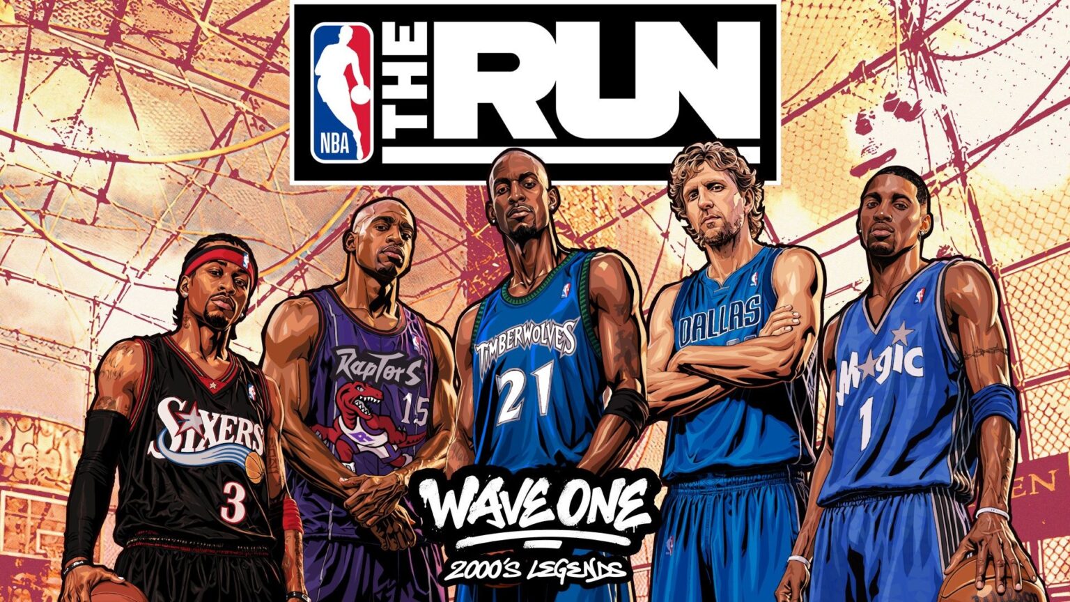 NBA THE RUN's Wave One 2000s Legends