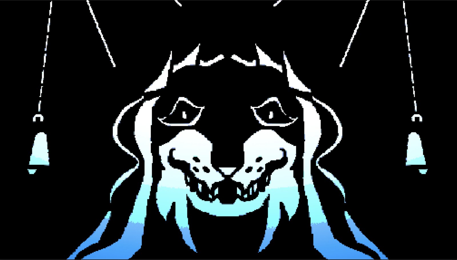 Ratacombs — the Madame, a skull-faced feline figure with bells, in close-up