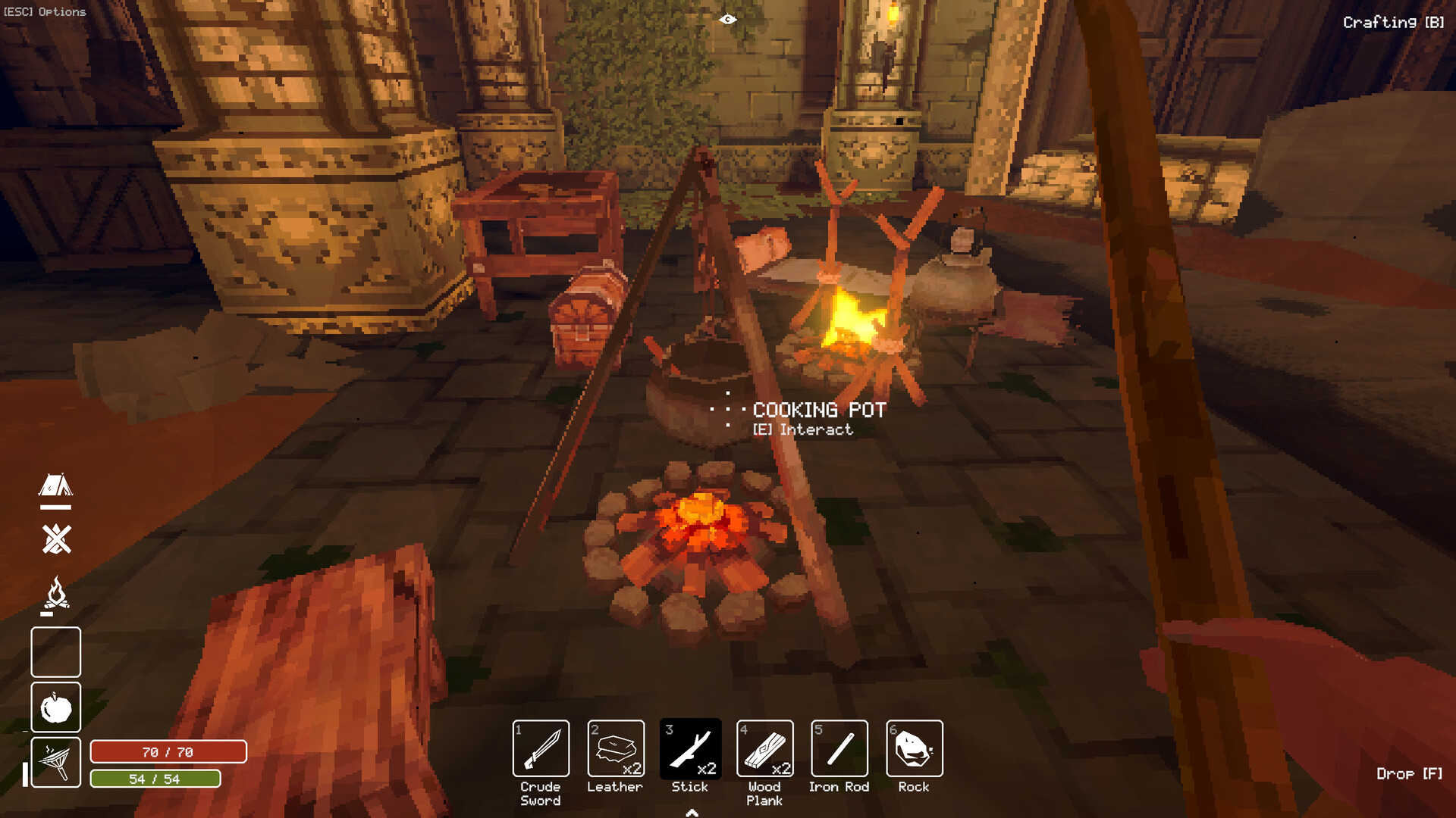 Deep Dish Dungeon review — exploring a vast hand-crafted dungeon by torchlight