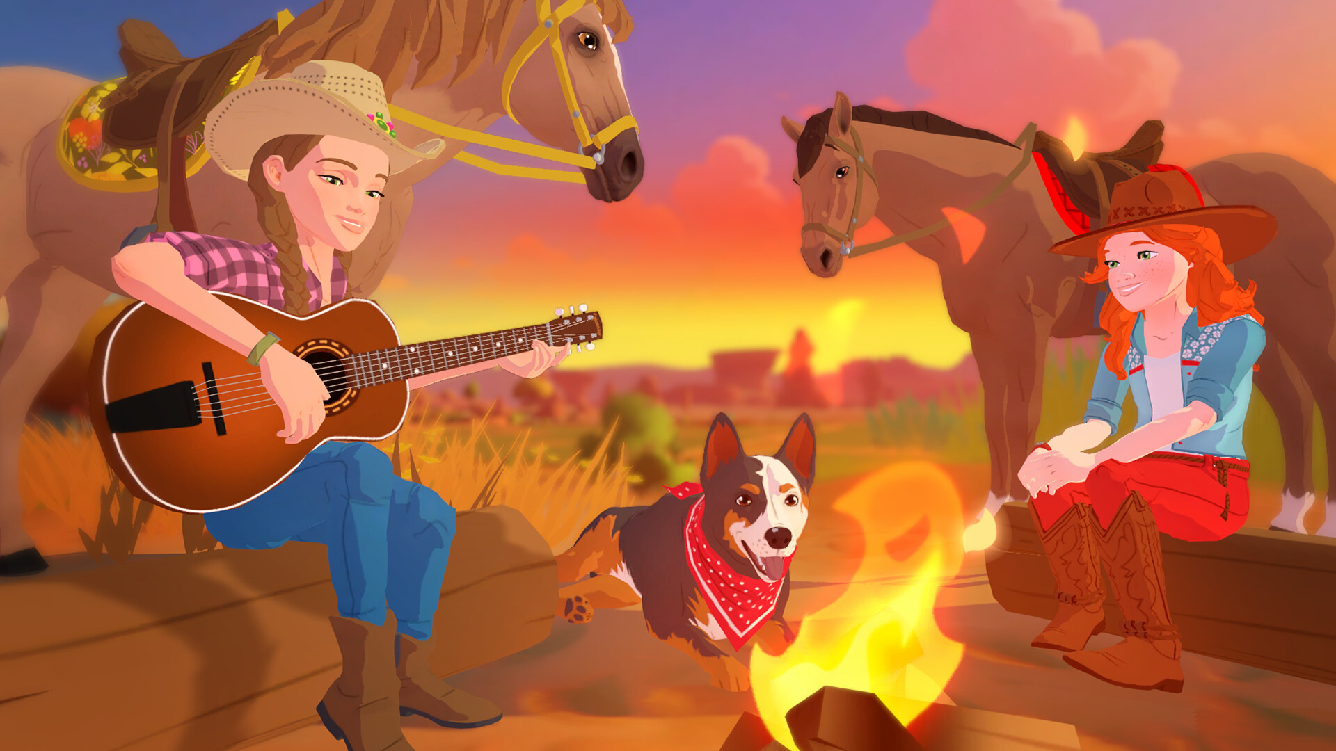 HORSE CLUB Ride West review — the Horse Club friends, six trainable horses and Western riding competitions