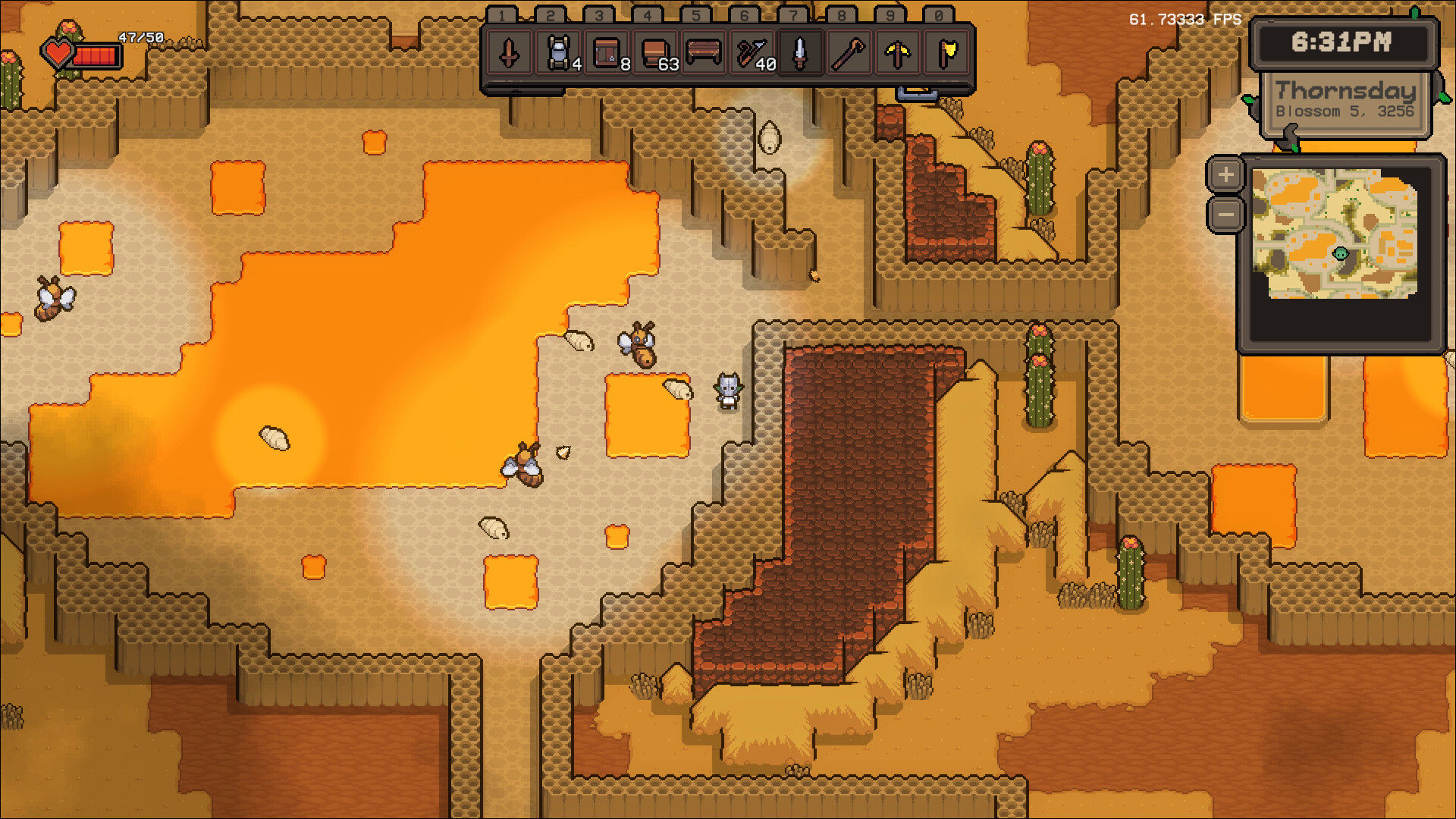 Isle Goblin playtest — 2D pixel-art goblin village building and exploration