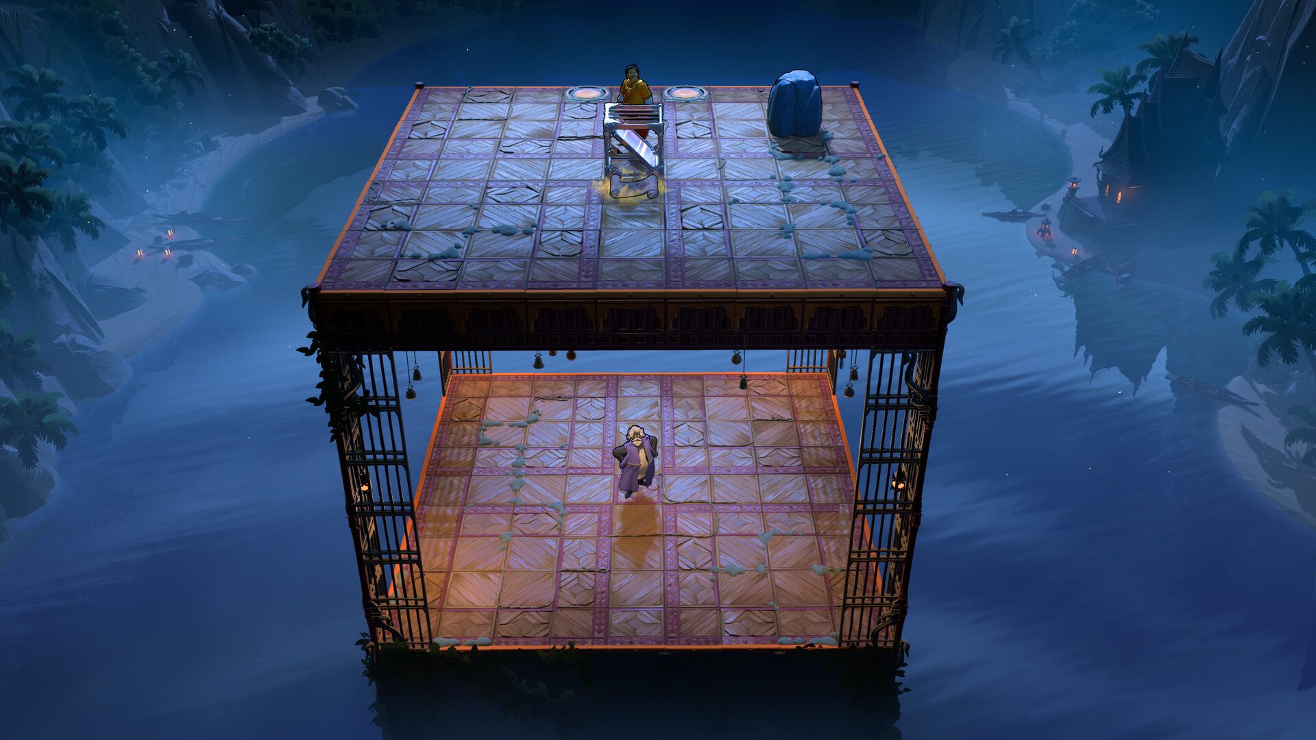 Order of the Sinking Star review — colourful worlds and playable heroes including a queen, thief, warrior, wizard and talking boat