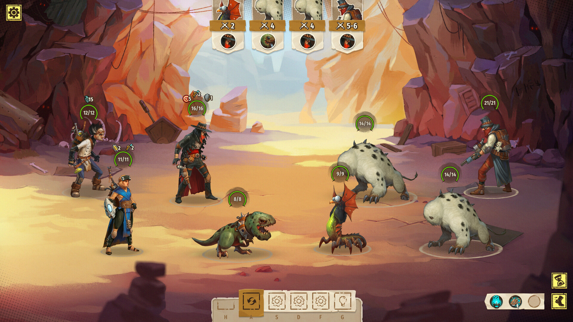 Outcast Tales review — a skill check event in the hand-drawn post-apocalyptic world