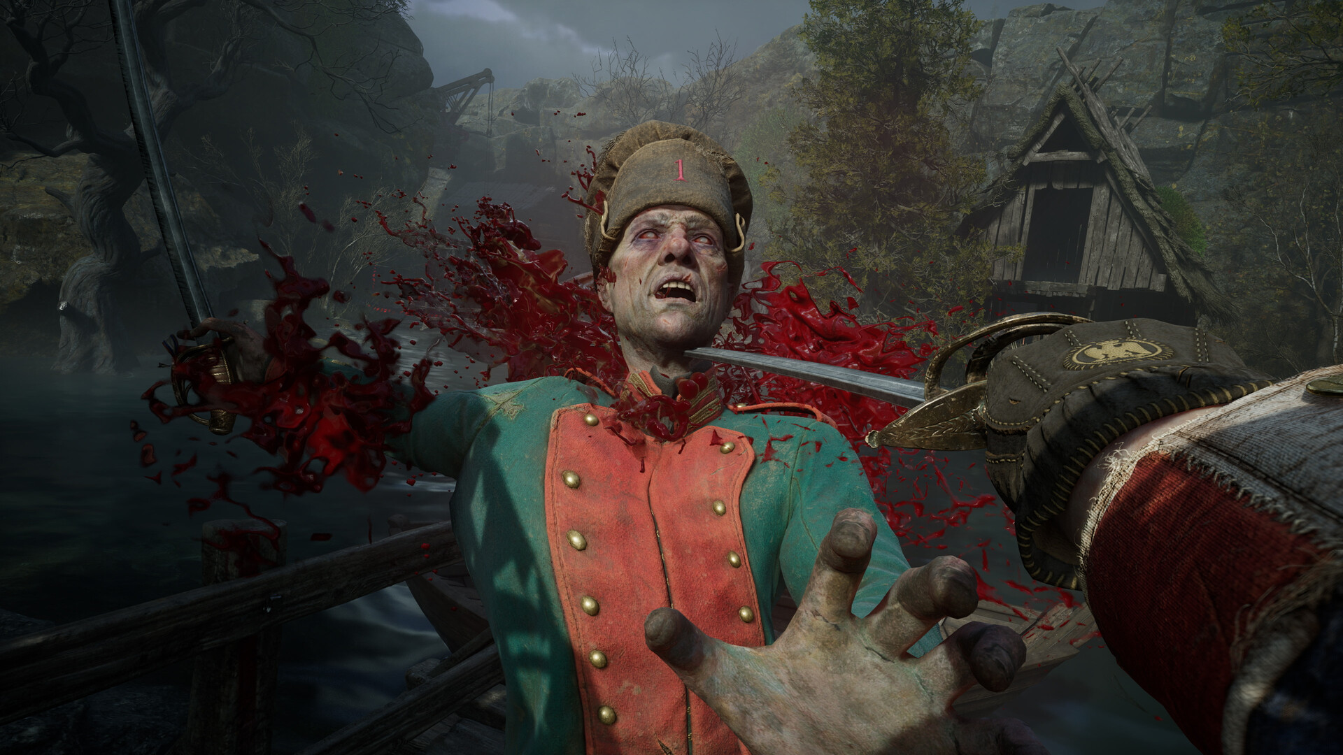 Valor Mortis review — first-person sword combat against a plague-ridden Napoleonic soldier