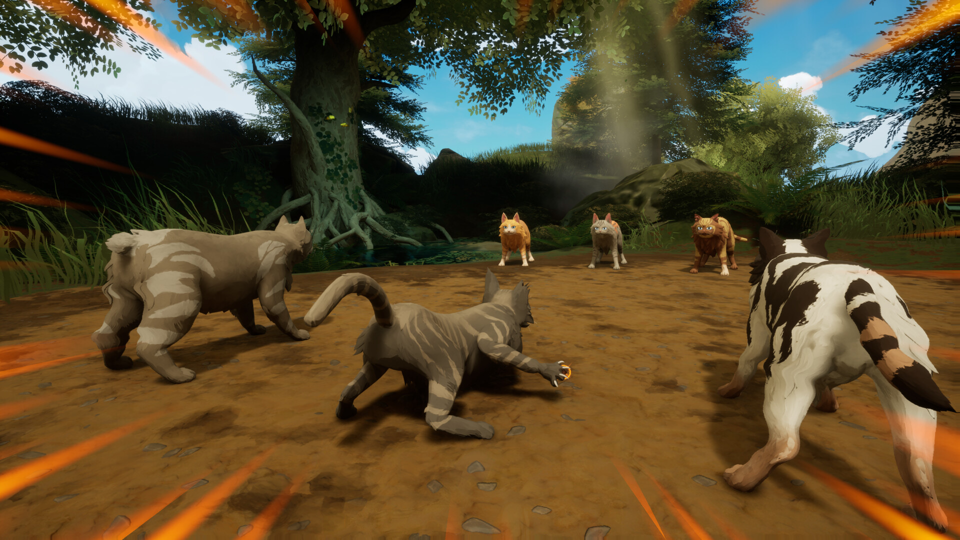 Warrior Cats: Clans of the Forest review — a player-created Warrior Cat explores the Lake Territories