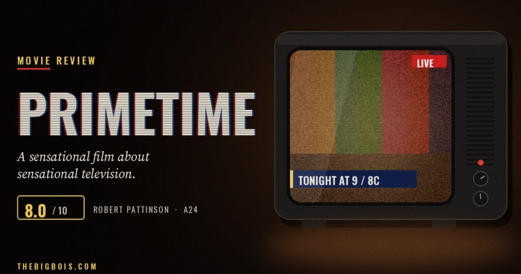 Primetime (2026) — Robert Pattinson as Chris Hansen in A24's drama about To Catch a Predator